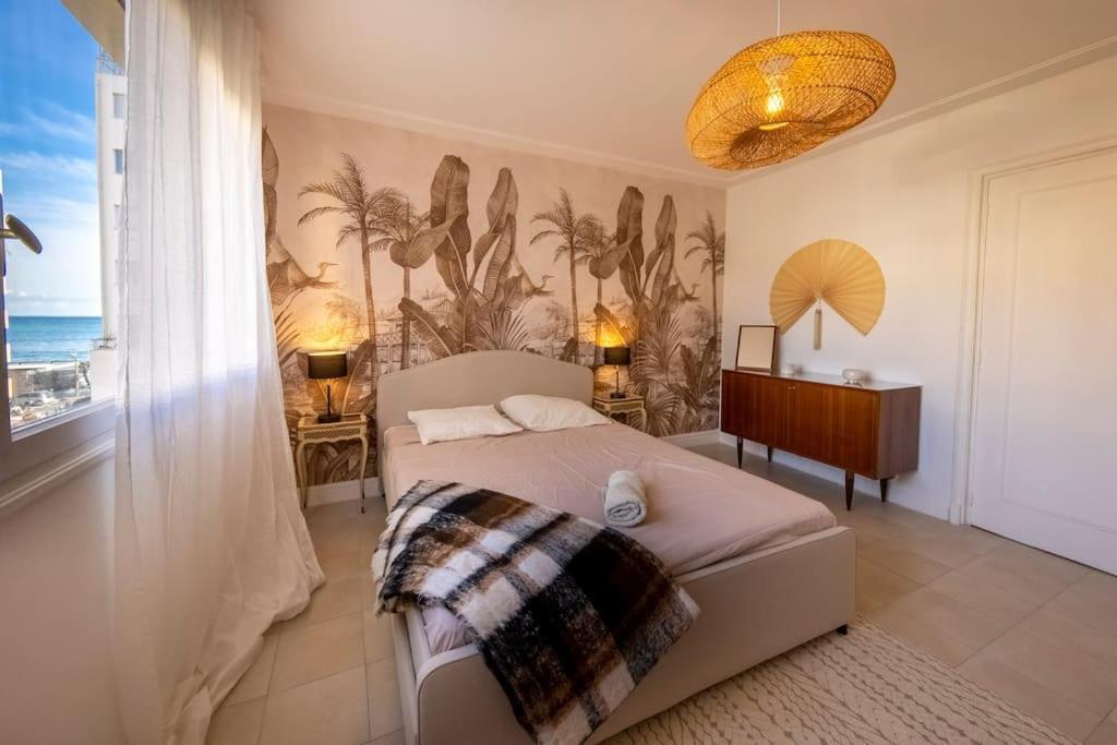 06B - Beautiful 2 Rooms With Terrace Sea View โรกบรูน-กัป-มาร์แต็ง ภายนอก รูปภาพ