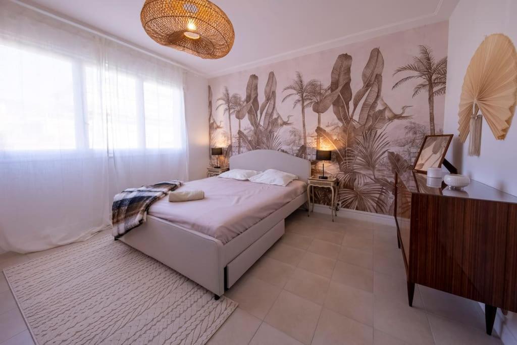 06B - Beautiful 2 Rooms With Terrace Sea View โรกบรูน-กัป-มาร์แต็ง ภายนอก รูปภาพ